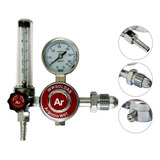 Regulador De Gas Argônio Para Solda Mig E Tig Com Fluxometro