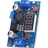 Regulador Tensão Dc/dc Step Down Lm2596 Voltímetro Display