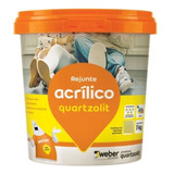 Rejunte Acrilico Pronto 1kg Quartzolit Cores