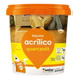 Rejunte Acrílico Quartzolit 1kg Marrom Tabaco Anti Fungo