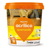 Rejunte Acrilico Quartzolit Pote 1kg Marrom