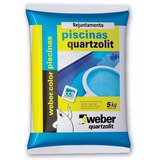 Rejunte Para Piscina Branco 5kg Quartzolit