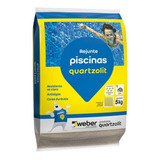 Rejunte Para Piscina Branco 5kg Quartzolit