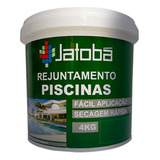 Rejunte Para Piscina E Porcelanato Cinza Platina 4 Kg Jatobá