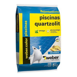 Rejunte Piscina 5kg Cinza Platina Quartzolit Weber Quartzolit