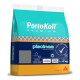 Rejunte Piscina Acqua Flex 4kg Portokoll - Grafite