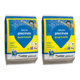 Rejunte Piscina Quartzolit 5kg Azul Celeste Kit 2 Peças