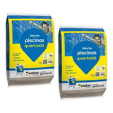Rejunte Piscina Quartzolit 5kg Azul-cobalto - Kit 2 Un