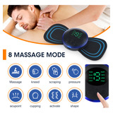 Relaxamento Instantâneo: Mini Massageador Elétrico Cervical