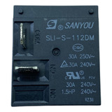 Rele Da Placa Ar Cond. Split 30a 12vdc Sanyou Sli-s-112dm