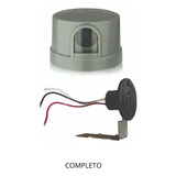 Relé Fotoelétrico Fotocélula C/ Janela + Base Bivolt 