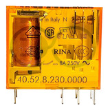 Rele Mini 230vac 8a 2 Reversíveis Finder - 40.52.8.230.0000