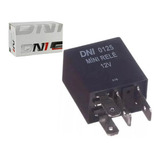 Rele Mini Auxiliar 12v 40a Com 4 Pinos Com Resistor Dni0125