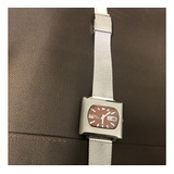 Relógio Antigo Seiko Automático Quadrado Tv Super Conservado