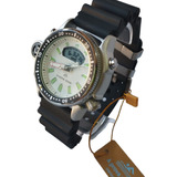Relógio Aqualand Masculino Prata Fundo Branco