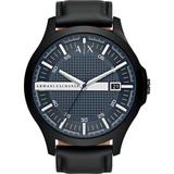 Relógio Armani Exchange Ax2411 Masculino 46mm Pulseira Couro