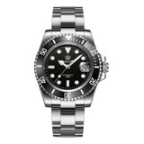 Relógio Automático Steeldive Submariner Máquina Seiko