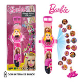 Relogio Barbie Projeta 24 Imagens Meninas