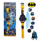 Relogio Batman Projetor De Luz Com 6 Imagens Infantil