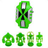 Brinquedo Relógio Omnitrix Ben 10 Modificador De Voz Sons - Miko Toys