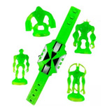 Relógio Ben 10 Omniverse Com Som Luz E Alienígenas Infantil