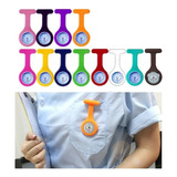 Relógio Bolso Com Lapela Silicone Para Enfermeiras, 12