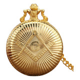 Relógio Bolso Maçonaria Maçom Freemason Fraternal