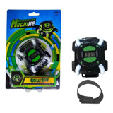 Relógio Brinquedo Ben 10 Omnitrix Verde Hora Luz Sons Alien 