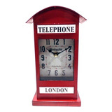 Relogio Cabine Telephonica London Mod Fxy-315