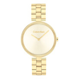 Relógio Calvin Klein Gleam Feminino Dourado