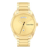 Relógio Calvin Klein Progress Masculino Dourado