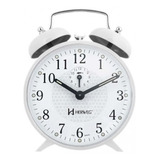 Relógio Campainha Sino Som Alto Despertador A Corda Retro 