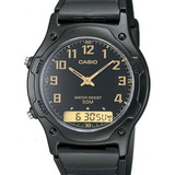 Relógio Casio Aw-49h-1bvdf - Anadigi -