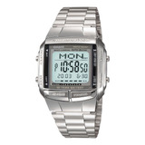 Relógio Casio Db-360 Databank 30 Tel 5 Alarmes Wr Prata