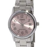 Relógio Casio Feminino Collection Prata Ltp-v002d-4budf