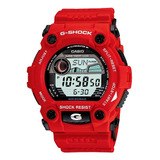 Relógio Casio G-shock G-7900a-4dr Vermelho Tábua De Maré