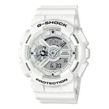 Relógio Casio G-shock Ga-110mw-7adr Branco Original