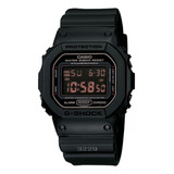 Relógio Casio G-shock Masculino Dw-5600ms-1dr Cor Da Correia Preto