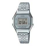 Relógio Casio La680 Prateado Vintage La680wa-7df
