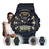 Relógio Casio Masculino Analógico Digital Word Time Telememo