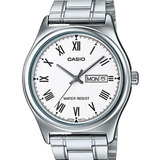 Relógio Casio Masculino Classico Prata Numeros