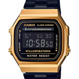 Relógio Casio Unissex Digital Vintage A168wegb-1bdf
