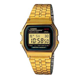 Relógio Casio Vintage Dourado Unissex A159wgea-1df