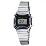 Relógio Casio Vintage Prata Mini La670wa-1df