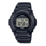 Relógio Casio W-219h-1a Alarm Crono Data Luz Wr50m 5atm