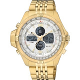 Relógio Citizen Masculino Combo Js1042-56a / Tz10093h Cor Da Correia Dourado Cor Do Bisel Dourado Cor Do Fundo Branco