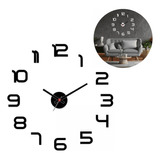Relógio D Parede Grande Tipo 3d