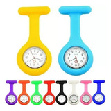 Relógio De Bolso Com Lapela De Silicone Para Enfermeiras, 12