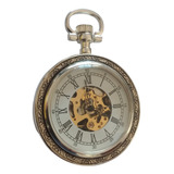 Relógio De Bolso Mecânico À Corda - Vintage De Luxo