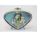 Relogio De Mesa Coringa Dc Funcionando Antigo Raro Batman